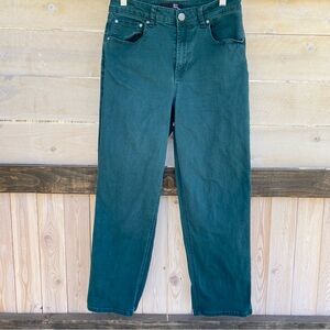 1822 Denim Green Jeans Size 8/29